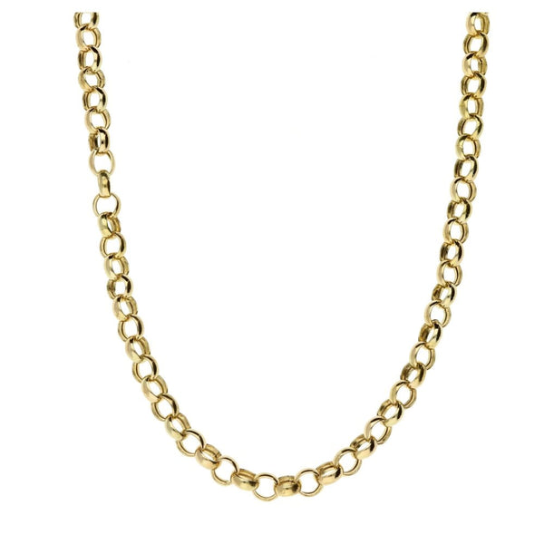 9ct Yellow Gold Belcher Chain 23"