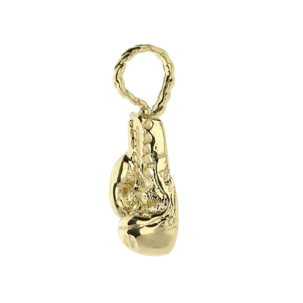 9ct Yellow Gold Boxing Glove Pendant - 12x21mm - 1.5g