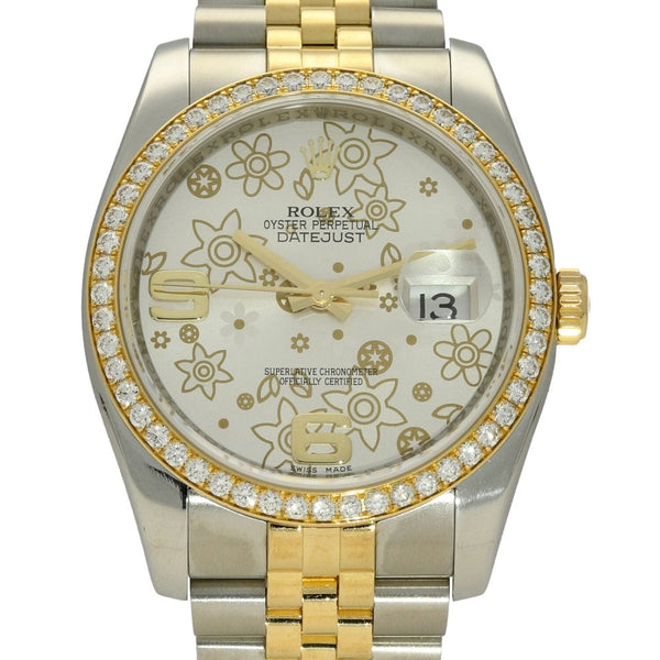 Datejust 116243 - Diamond Bezel - Floral Dial - 2010