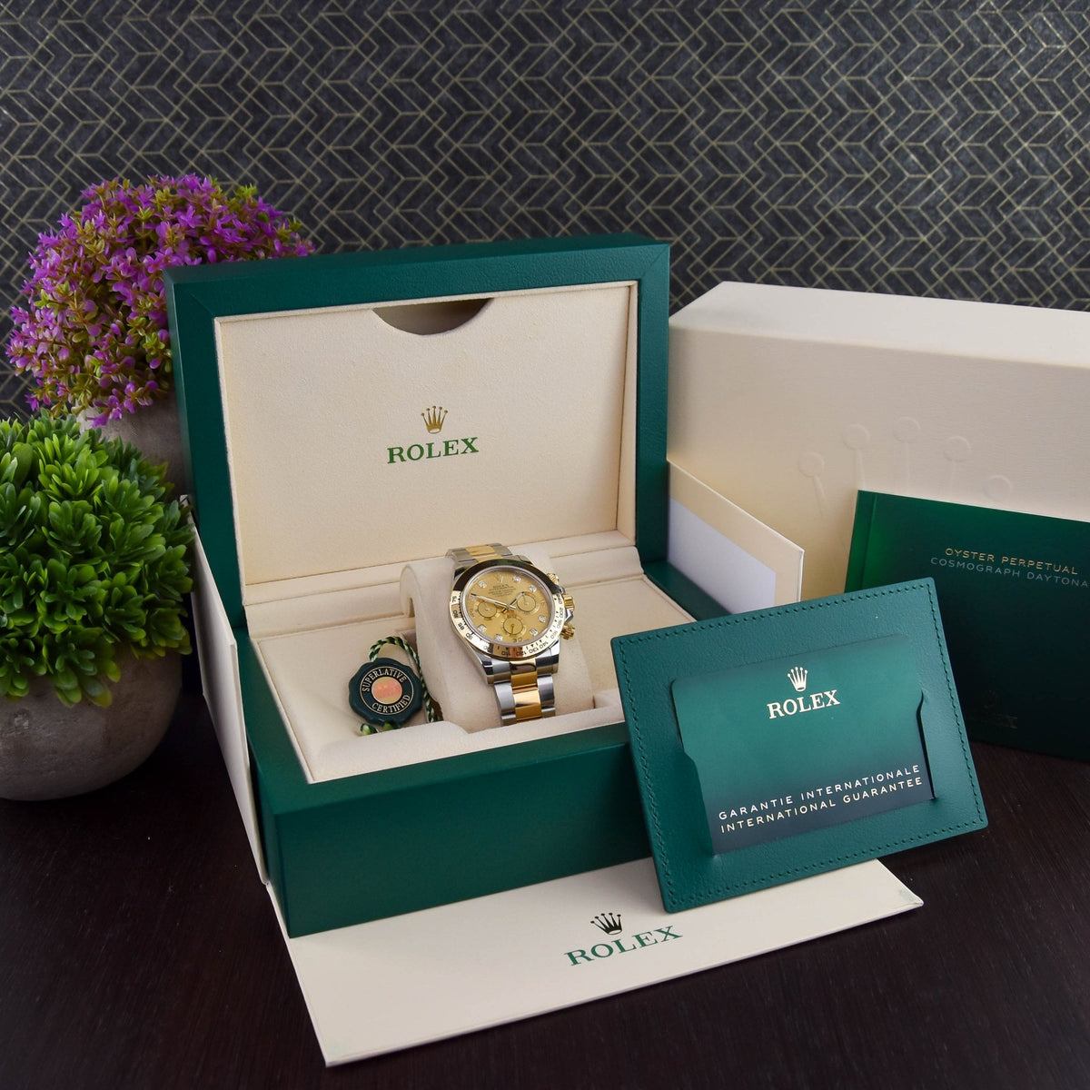 Oyster Perpetual- 116503 -Gold Diamond Dial- 2021