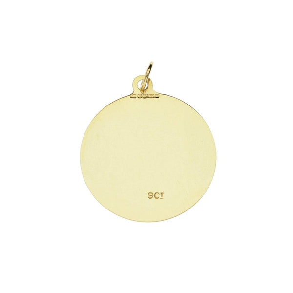 9ct Yellow Gold St. Christopher Pendant 1.3g