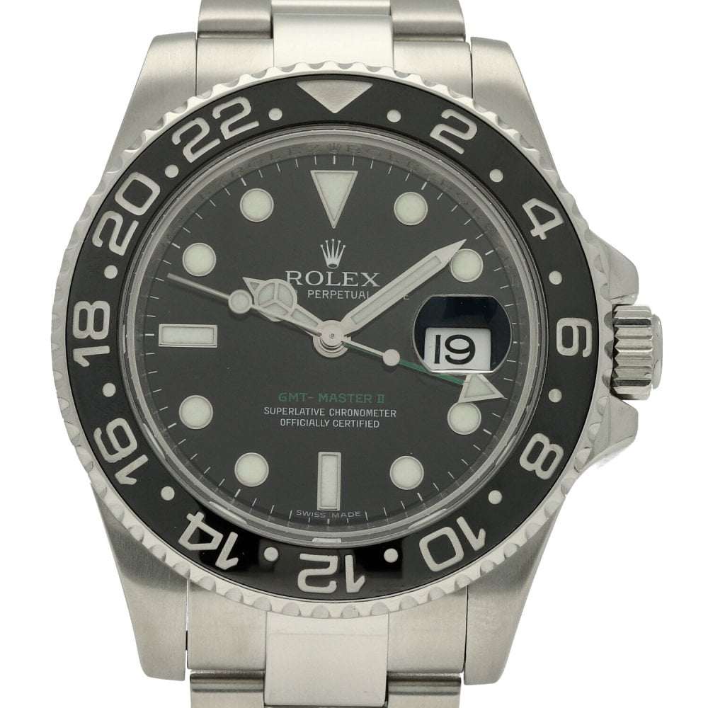 GMT Master II 116710LN - Gents Watch - Black Dial - 2009