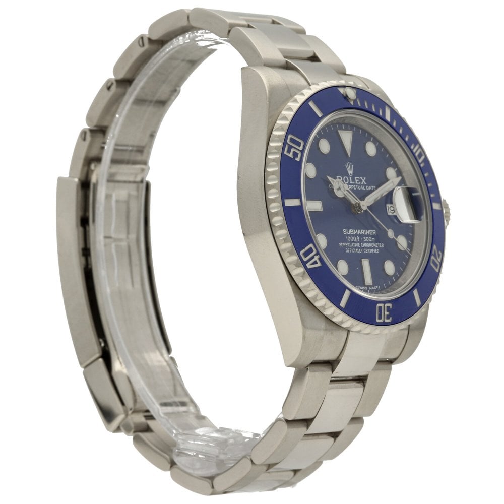 Submariner 116619LB, 18ct White Gold, Blue, 2018