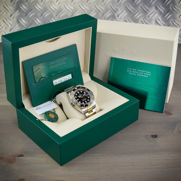 Sea-Dweller 126603 - Steel & Gold Watch - Black Dial - 2020