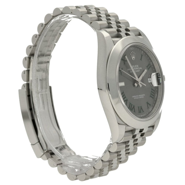 Datejust 41 126300 - Gents Watch - Wimbledon Dial - 2021 Unworn