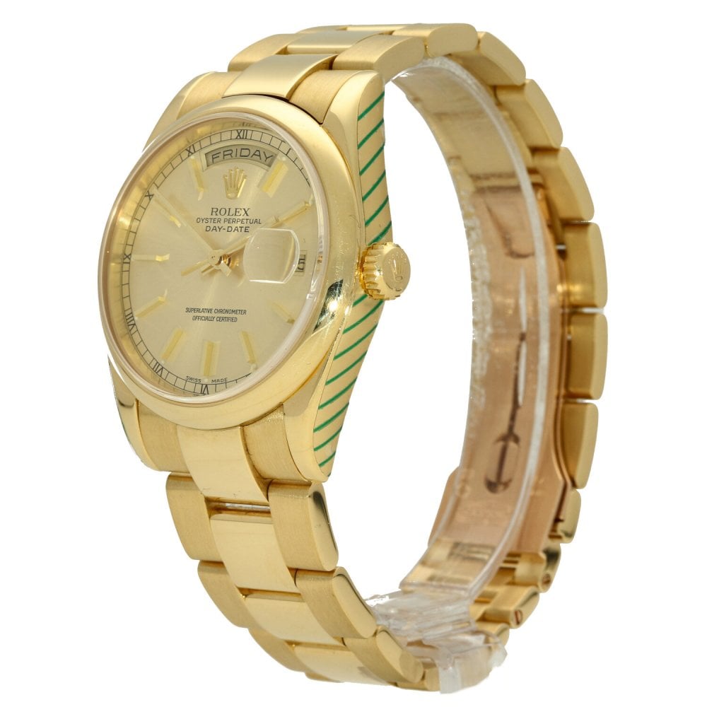Day-Date 118208 - Champagne Dial - 2001