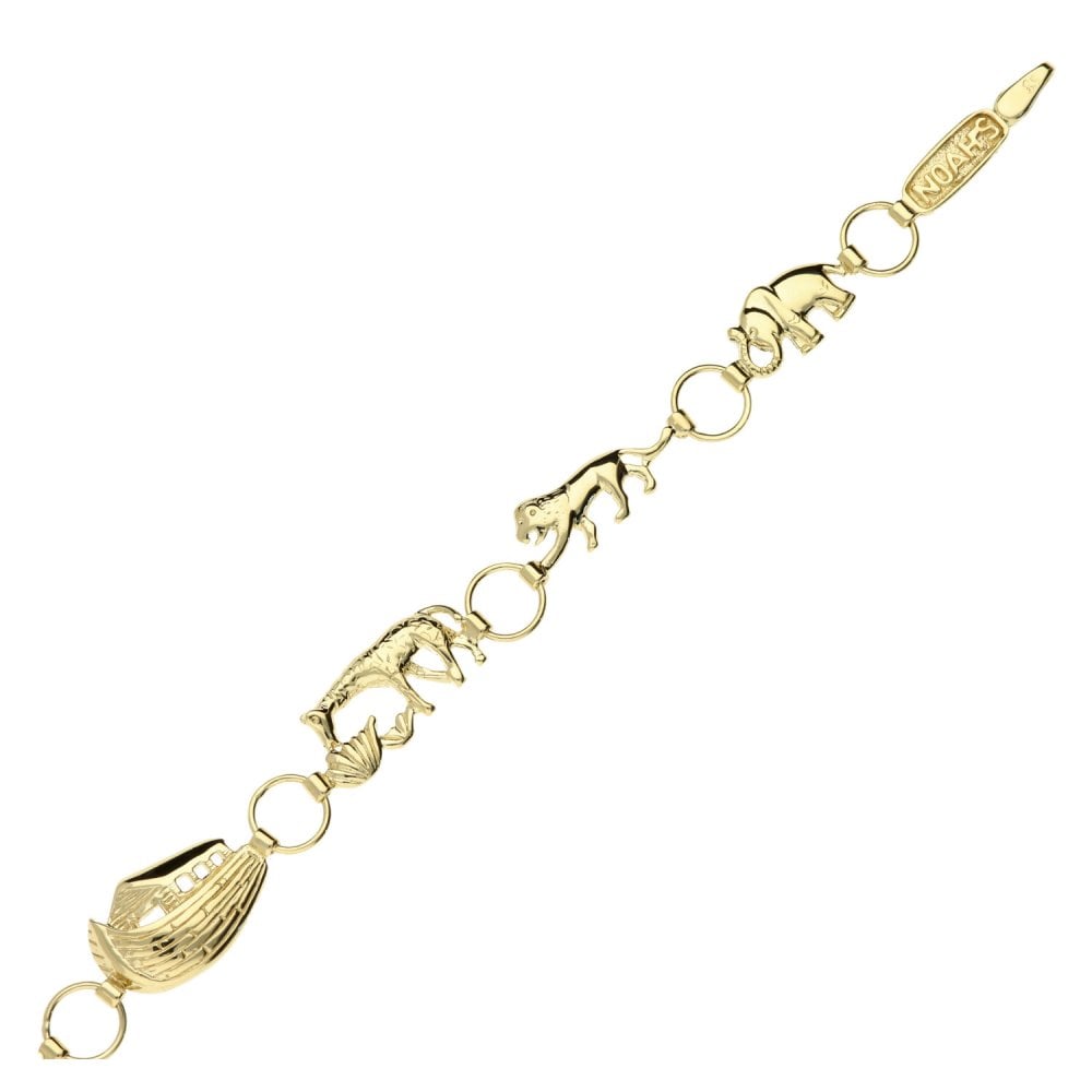 9ct Yellow Gold Noahs Arc Bracelet