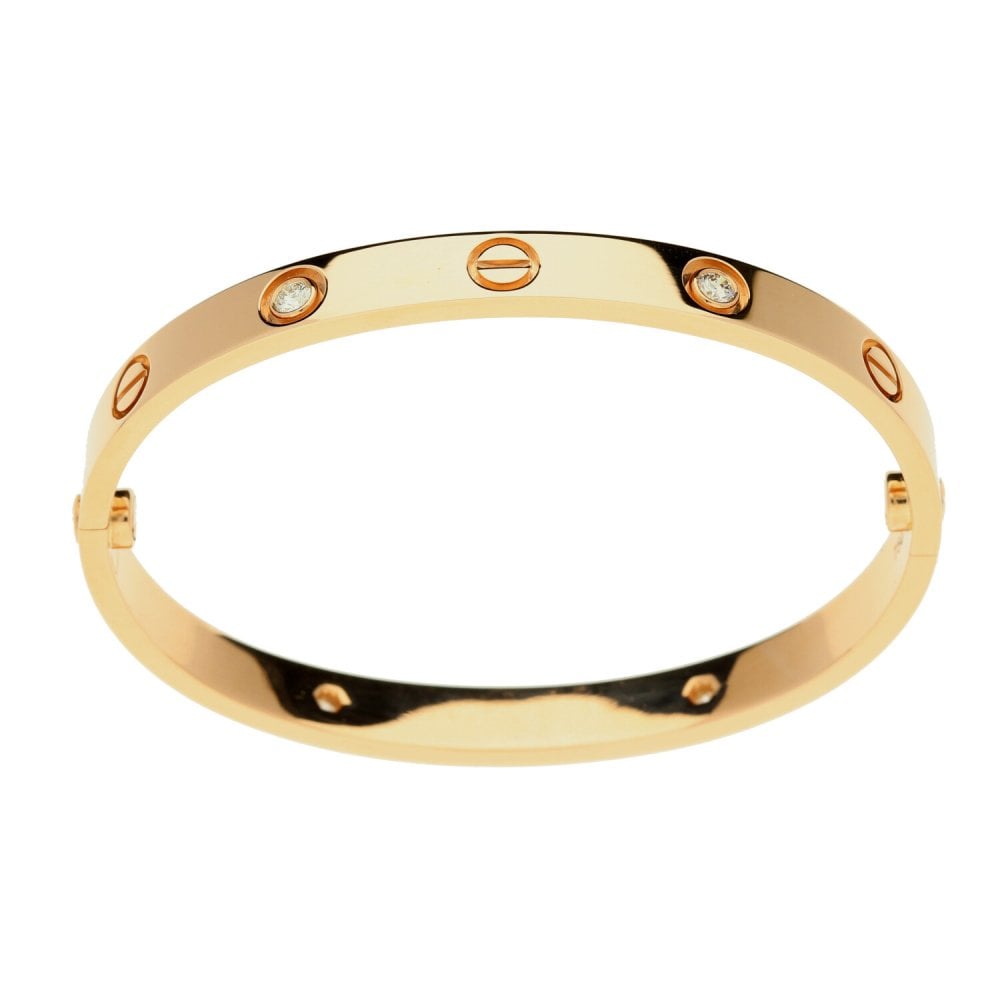 18ct Rose Gold Cartier Love Bangle