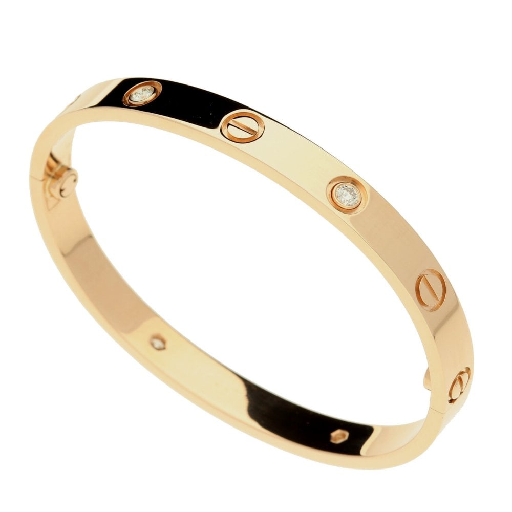 18ct Rose Gold Cartier Love Bangle