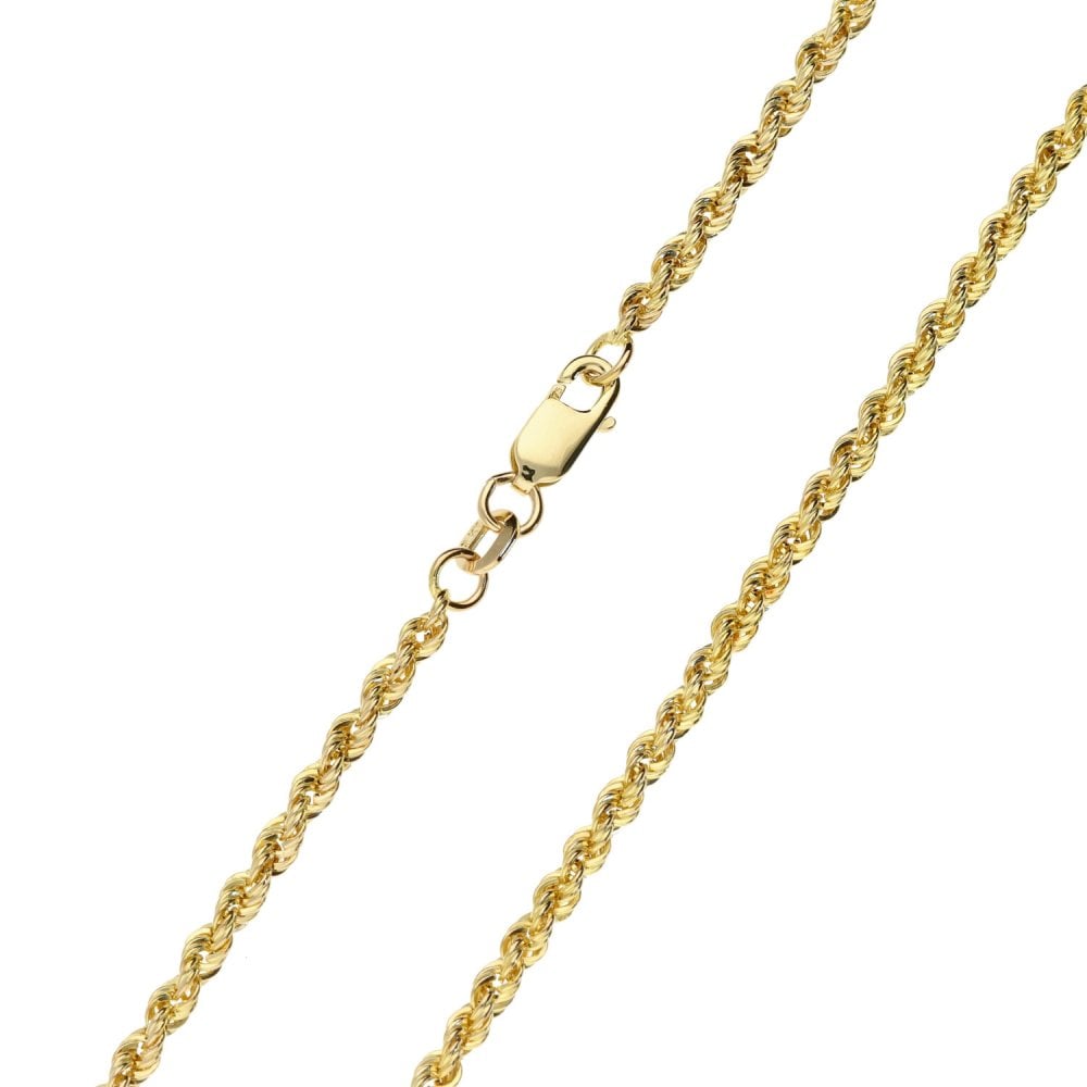 9ct Yellow Gold Rope Chain