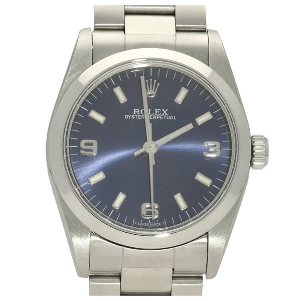 Oyster Perpetual - Midsize Watch -77080 - Blue Dial - 2000
