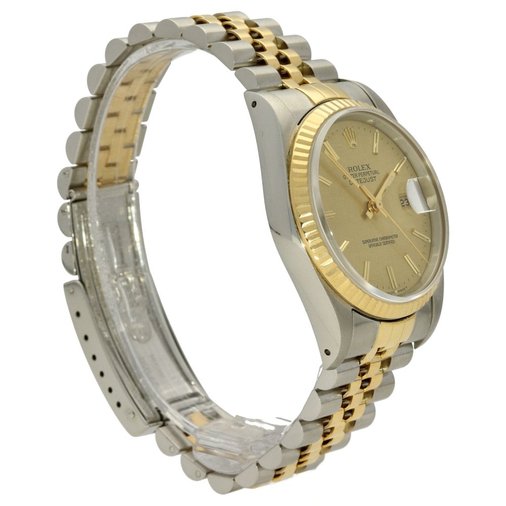 Datejust 16233 - Gents Watch - Champagne Dial - 1990