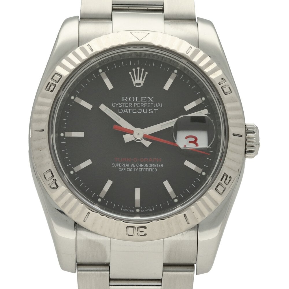 Turn-O-Graph 116264 - Gents Watch - Grey Dial - 2006