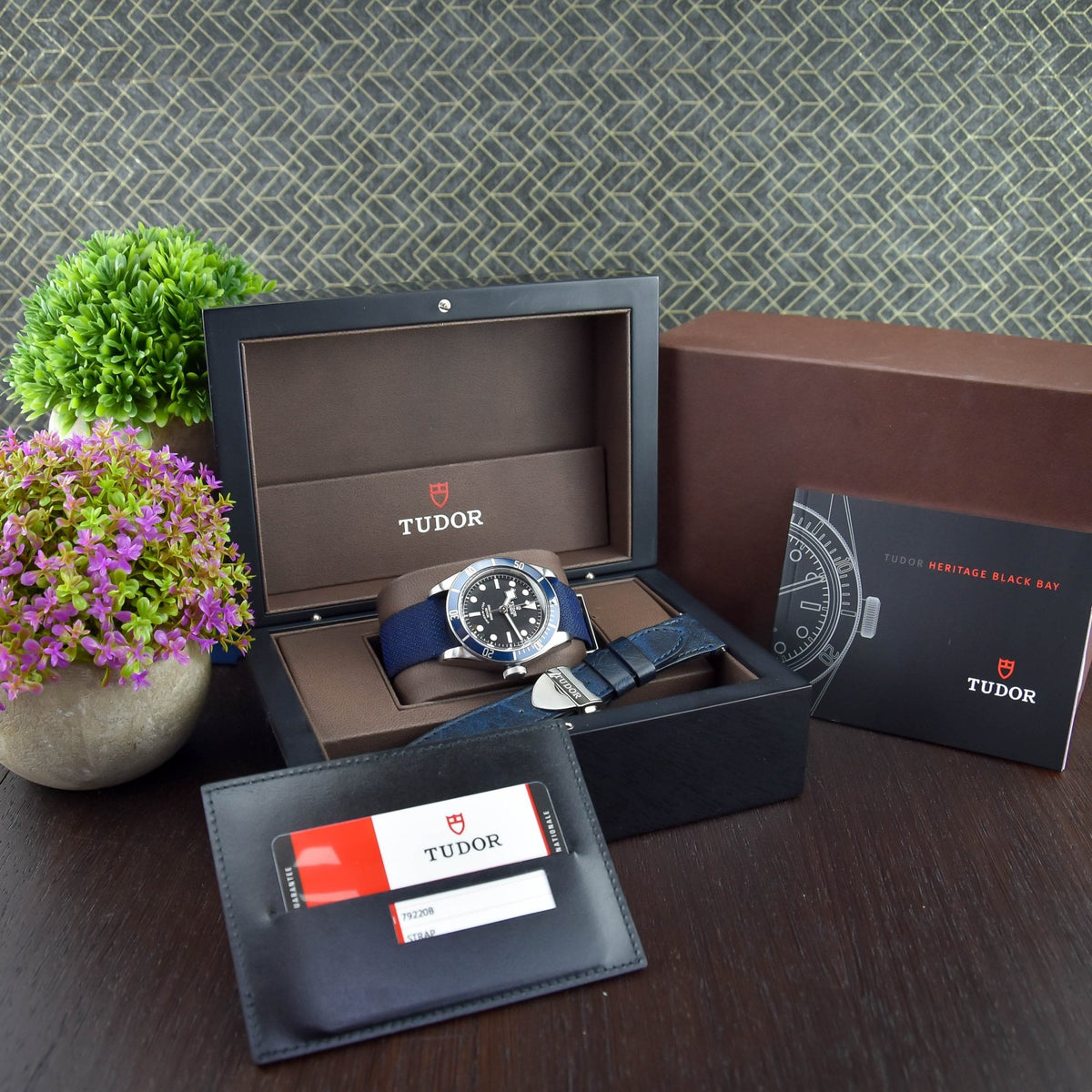 Black Bay Fifty-Eight Navy Blue-  Gents Watch- 2016