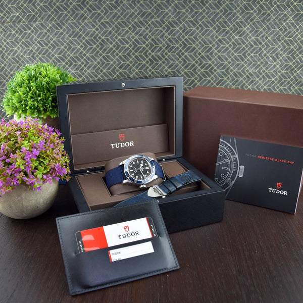 Black Bay Fifty-Eight Navy Blue-  Gents Watch- 2016