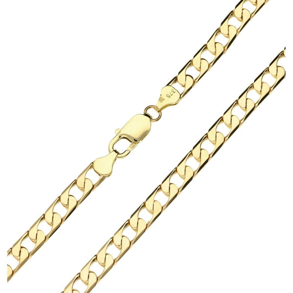 9ct Yellow Gold Curb Chain 20" - 32.20g
