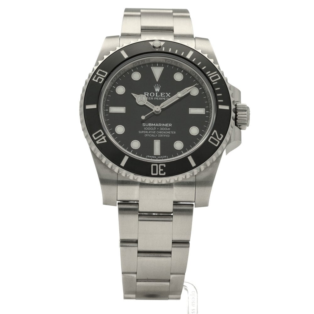 Submariner- Gents Watch - Black Dial Non Date 114060- 2019