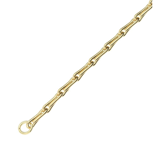 9ct Yellow Gold Ladies Barley Bracelet -7.5"
