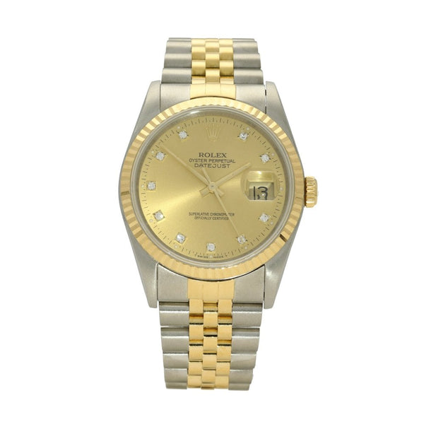 Datejust 16233 - Gents Watch - Diamond Dial - 1991