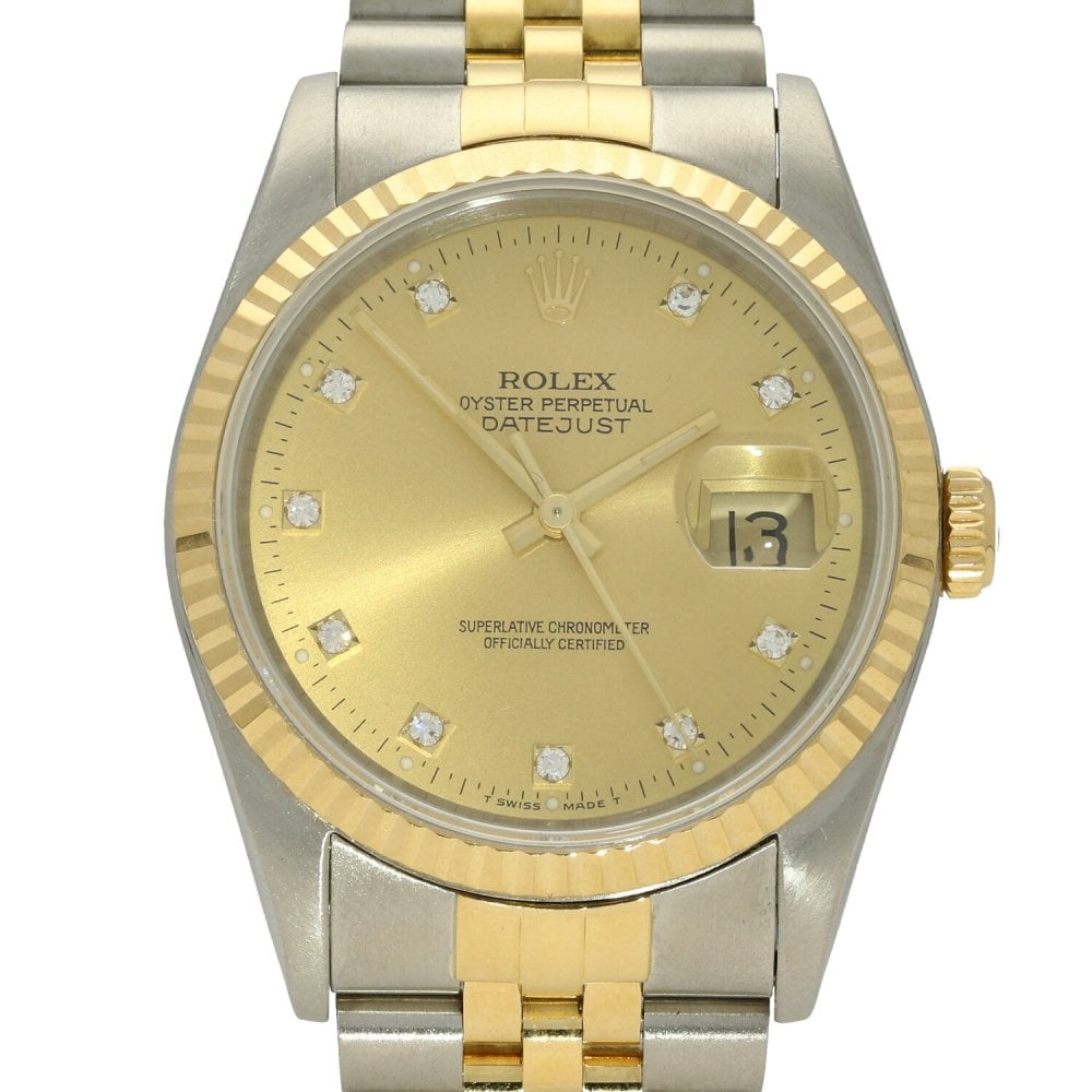Datejust 16233 - Gents Watch - Diamond Dial - 1991