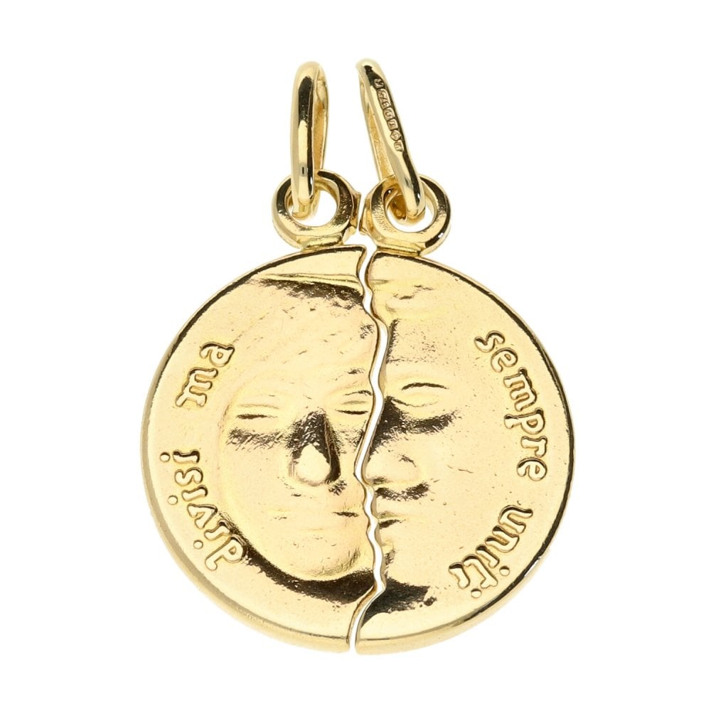 Divisi Ma Sempre Uniti' Gold Pendants - 5.3.g
