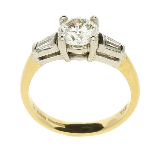 14ct Yellow Gold Diamond Engagement Ring - 1.17ct