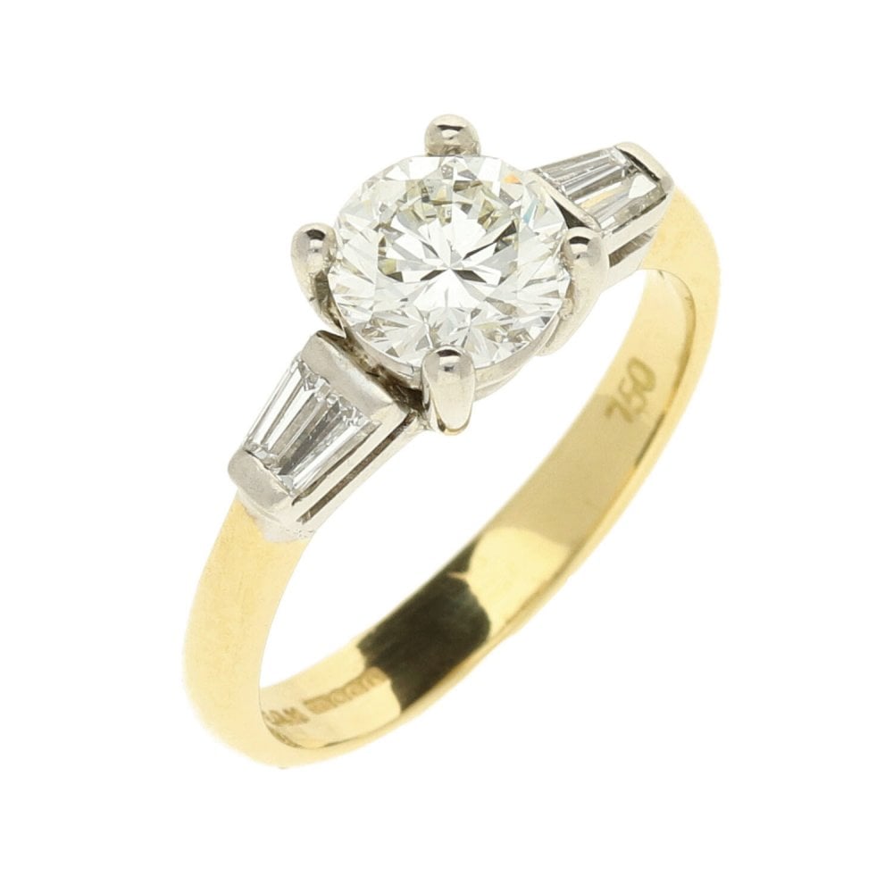 14ct Yellow Gold Diamond Engagement Ring - 1.17ct