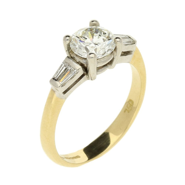 14ct Yellow Gold Diamond Engagement Ring - 1.17ct