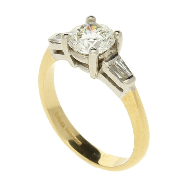 14ct Yellow Gold Diamond Engagement Ring - 1.17ct