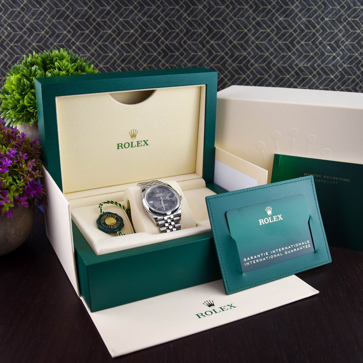 Datejust 126200 - Gents Watch - Wimbledon Dial - 2021