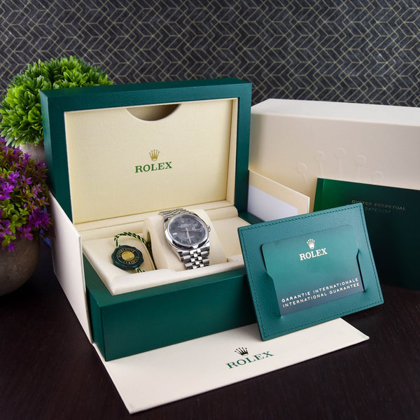 Datejust 126200 - Gents Watch - Wimbledon Dial - 2021