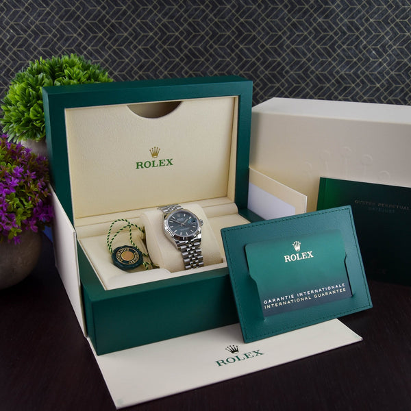 Datejust 278274 - Mint Green Dial - Midsize Watch- 2021