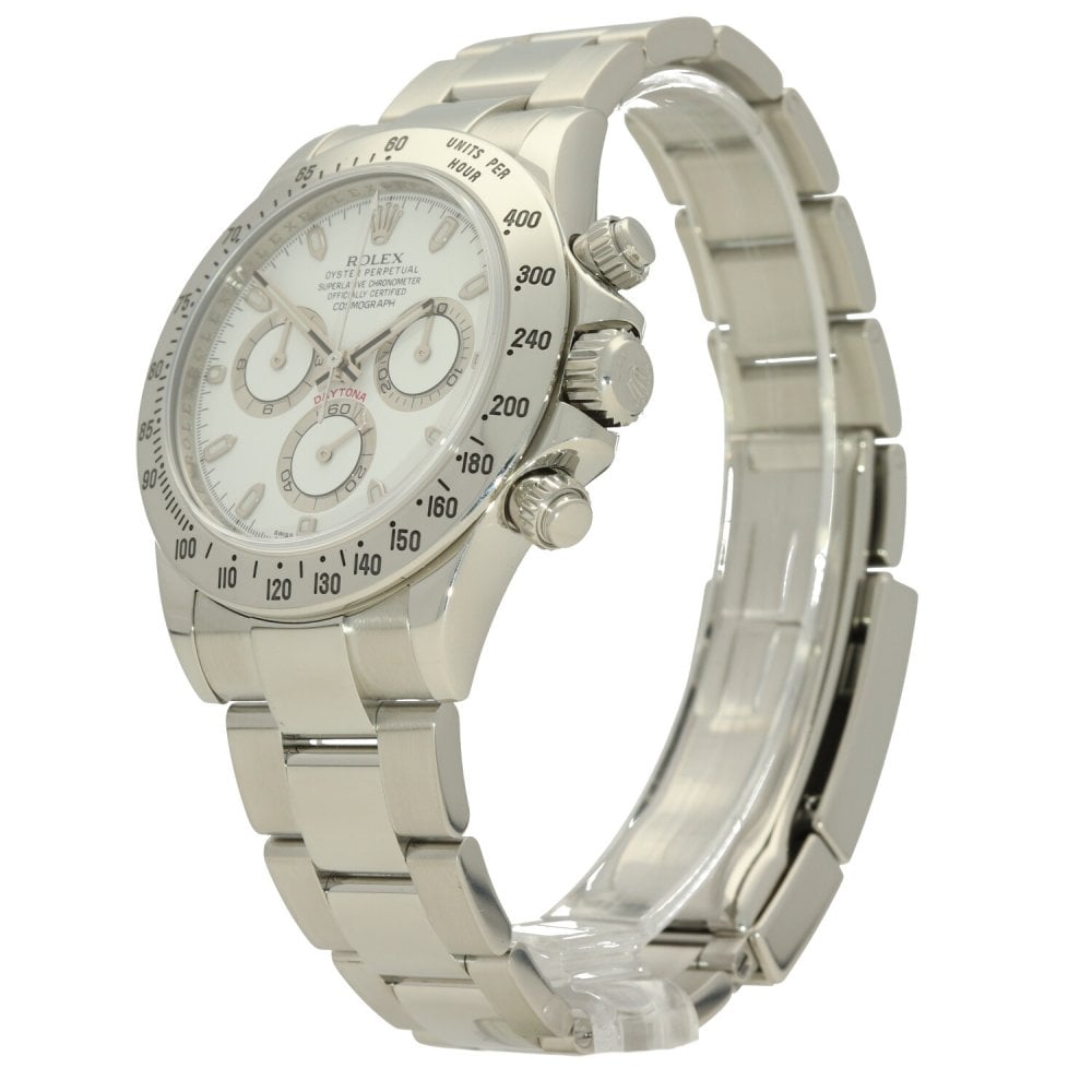 Daytona Cosmograph 116520 - Gents Watch - White Dial - 2013