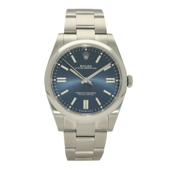 Oyster Perpetual- Gents Watch -124300 - Blue Dial - 2021