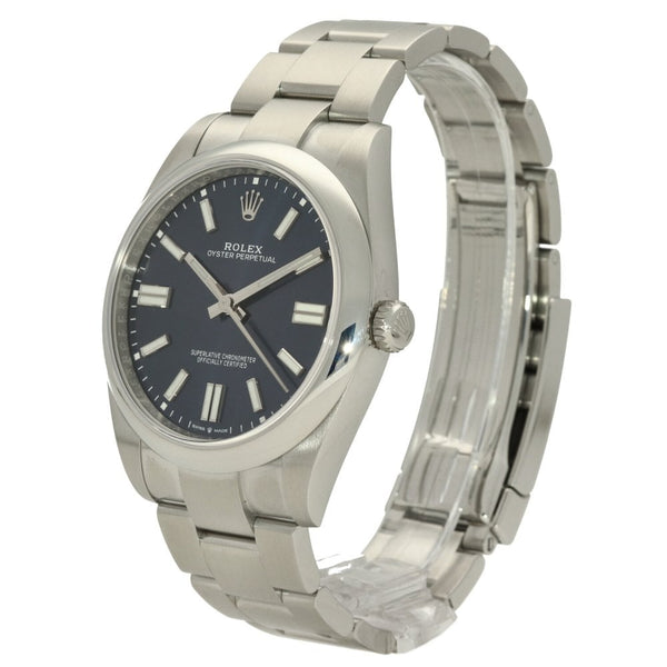 Oyster Perpetual- Gents Watch -124300 - Blue Dial - 2021