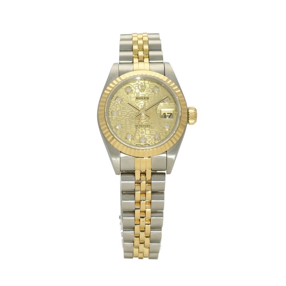 Second Hand Rolex Datejust 79173 - Jubilee Diamond Dial -1998
