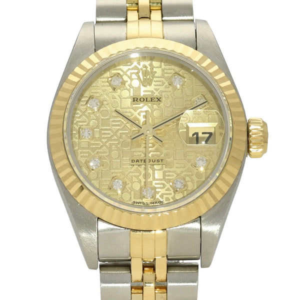 Second Hand Rolex Datejust 79173 - Jubilee Diamond Dial -1998