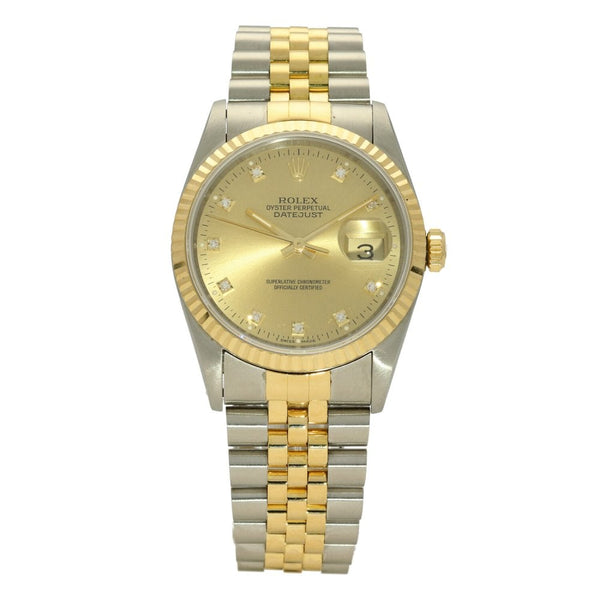 Datejust 16233 - Champagne Diamond Dial - 1994