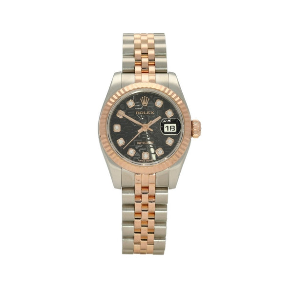 Datejust 179171 - Lady's Watch - Black Diamond Dial - 2013