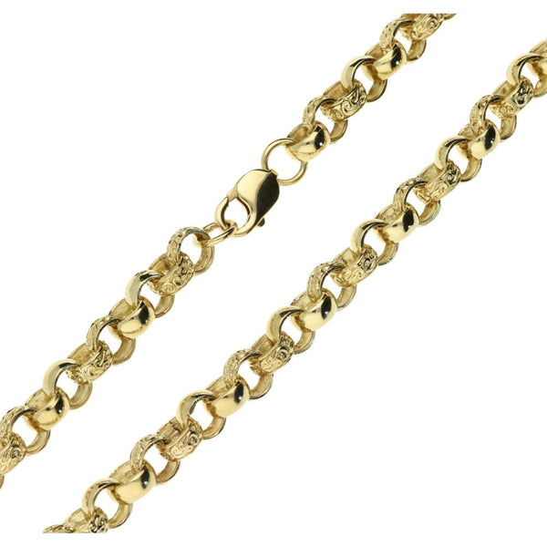 9ct Yellow Gold Belcher Chain - 79.2g