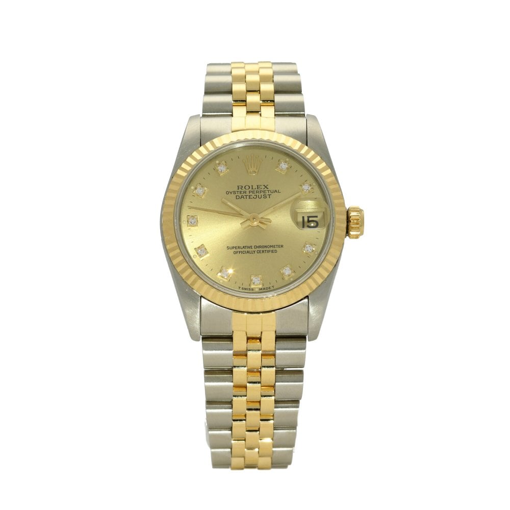 Datejust 68273 - Mid-Size Watch - Diamond Dial - 1992