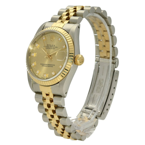 Datejust 68273 - Mid-Size Watch - Diamond Dial - 1992