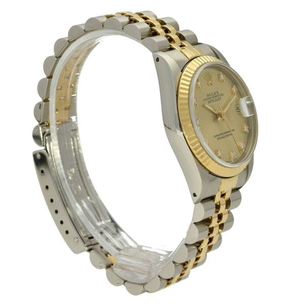 Datejust 68273 - Mid-Size Watch - Diamond Dial - 1992