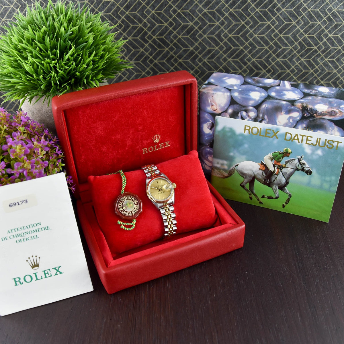 Datejust 69173 - Ladies Watch - Champagne Dial - 1987