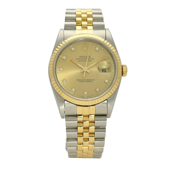 Datejust 16233 - Gents Watch - Diamond Dial - 1993