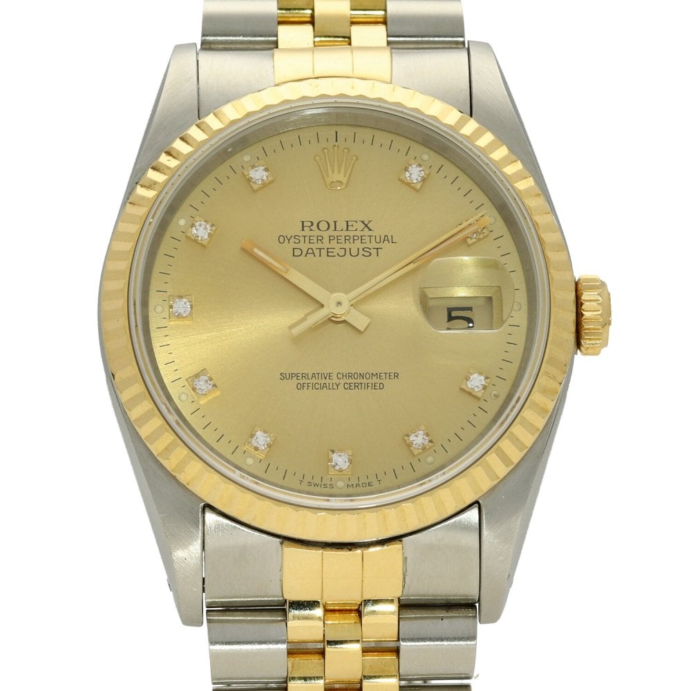 Datejust 16233 - Gents Watch - Diamond Dial - 1993