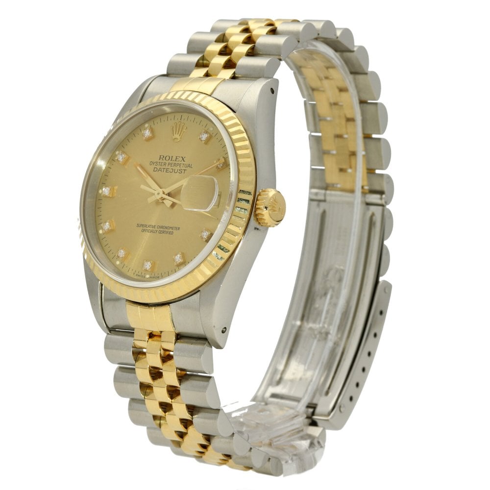 Datejust 16233 - Gents Watch - Diamond Dial - 1993
