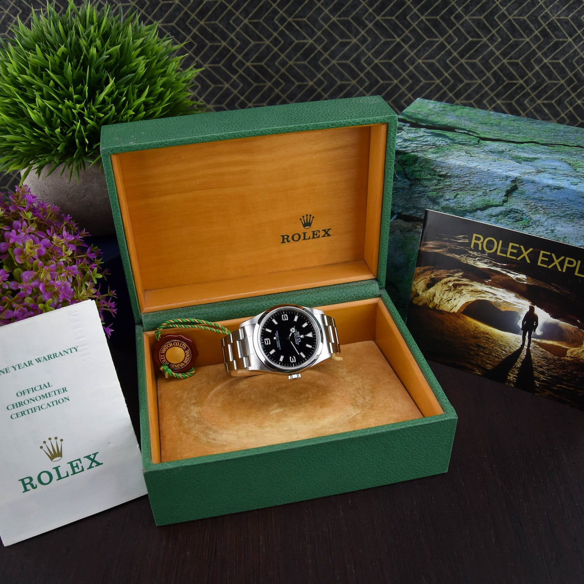 Explorer 14270 - Gents Watch - Black Dial - 2000