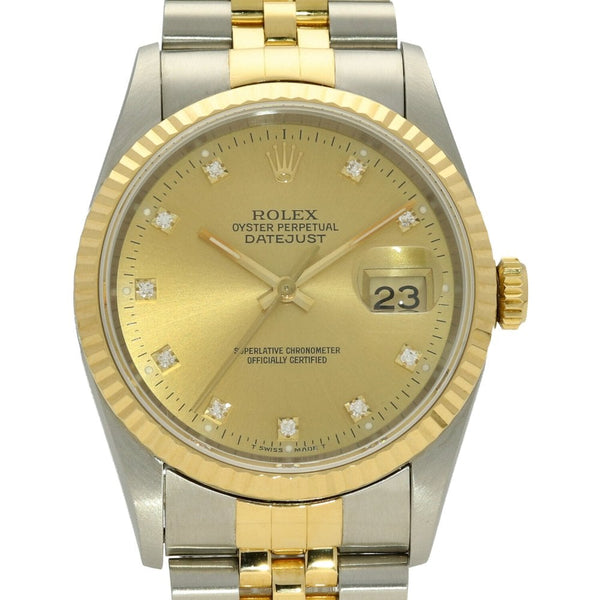 Datejust 16233 - Gents Watch - Diamond Dial - 1995