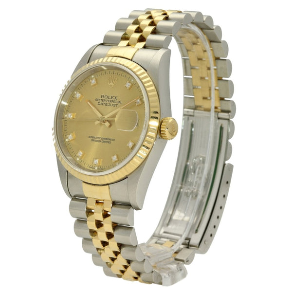 Datejust 16233 - Gents Watch - Diamond Dial - 1995